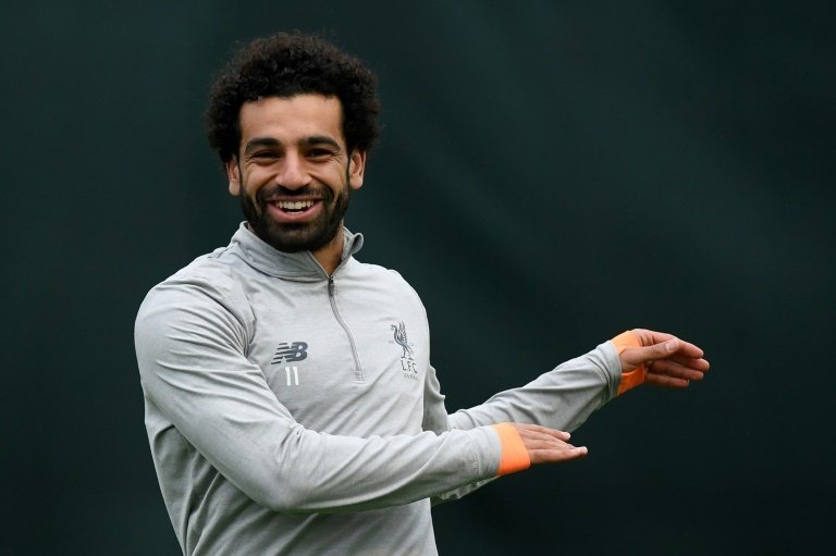 Salah has been in a battle with Egyptian authorities over image rights. AFP