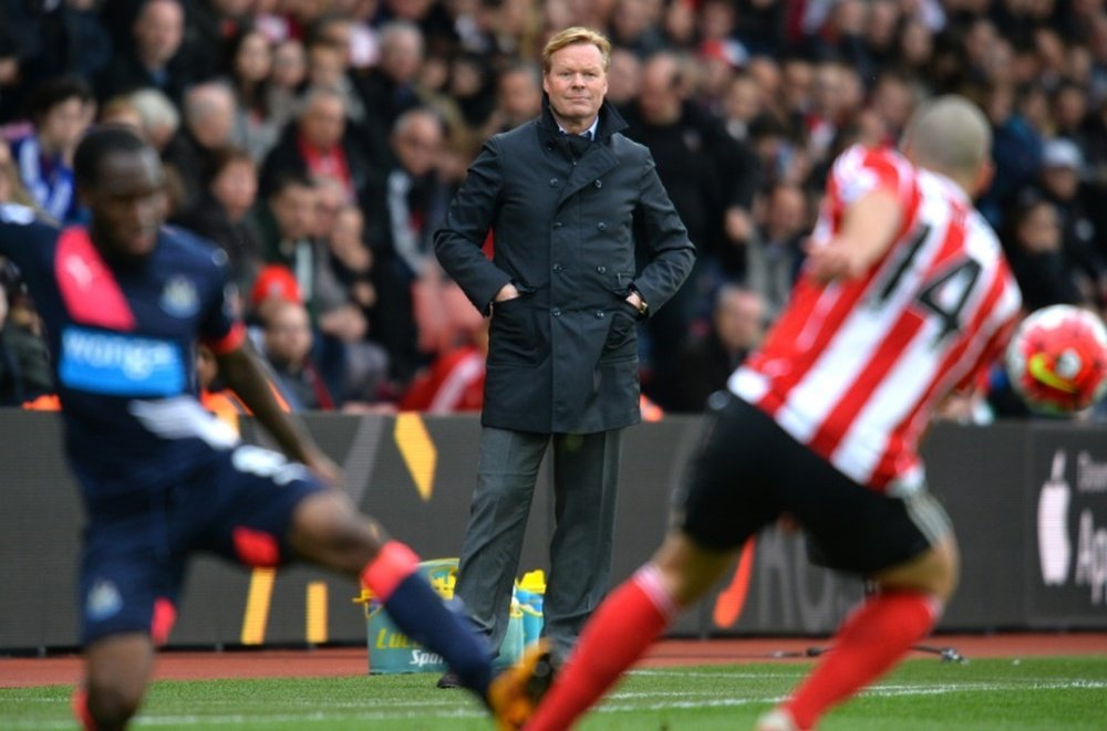 Oriol Romeu jugó para Koeman en la 2015-16 en el Southampton. AFP