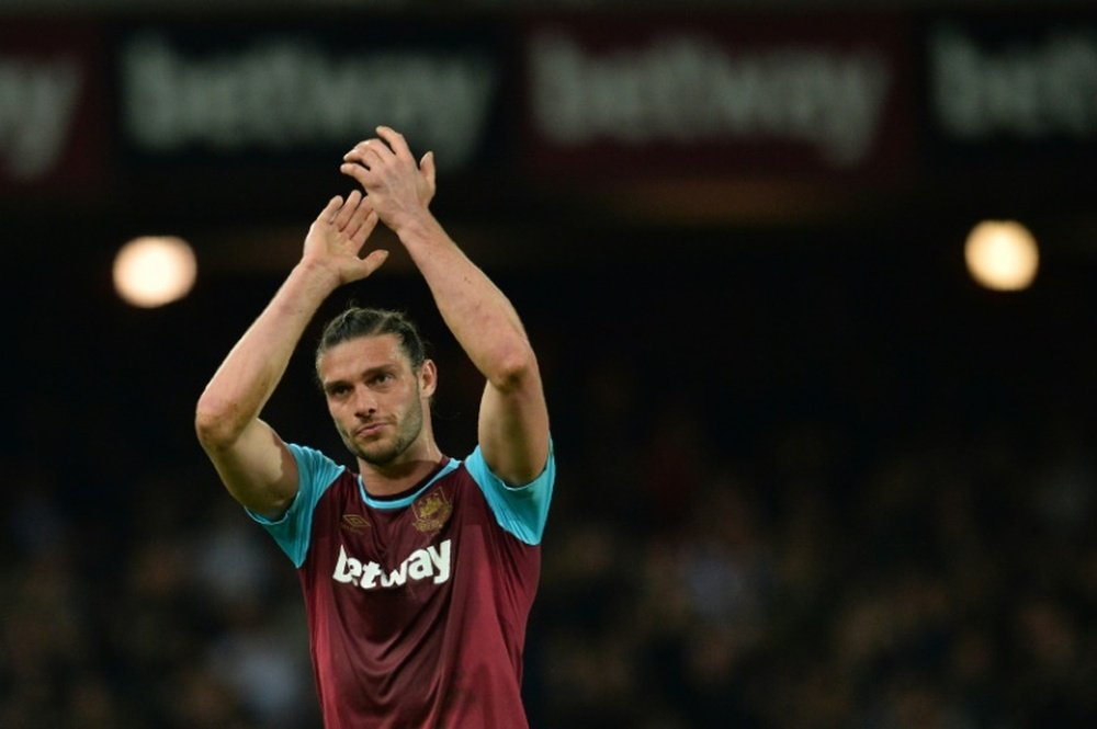 Andy Carroll, the burly England international was targeted as he drove towards his home in Essex, east of London