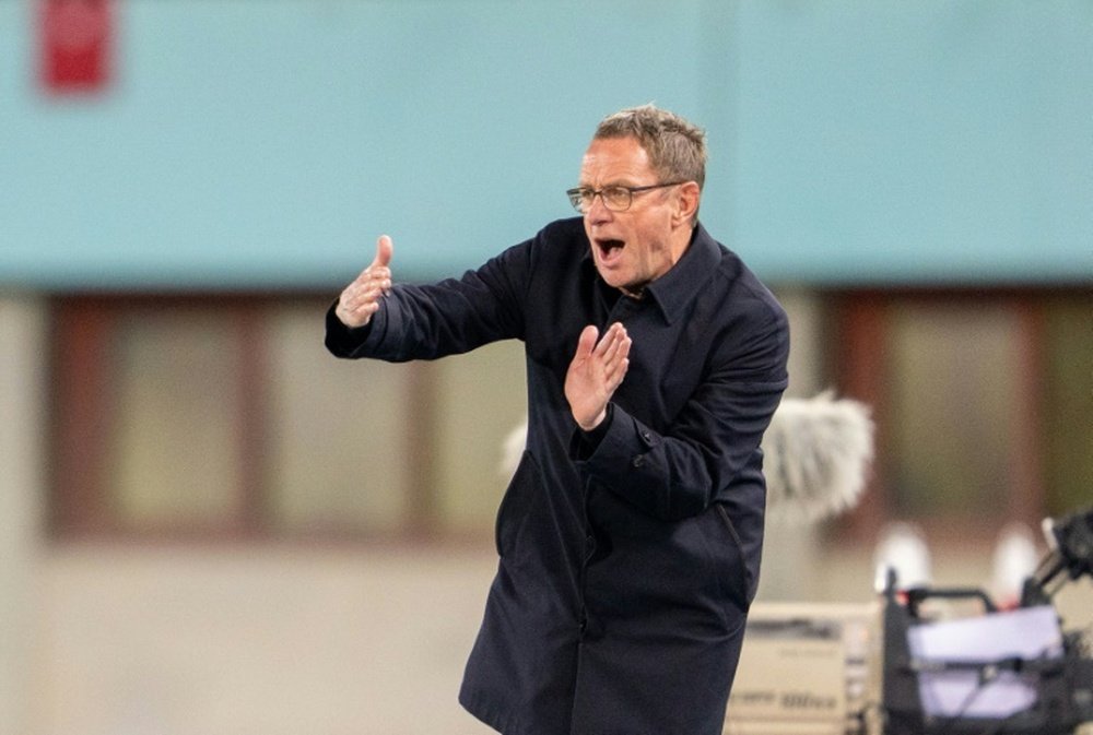Rangnick will NOT become Bayern's new manager due to personal reasons. AFP