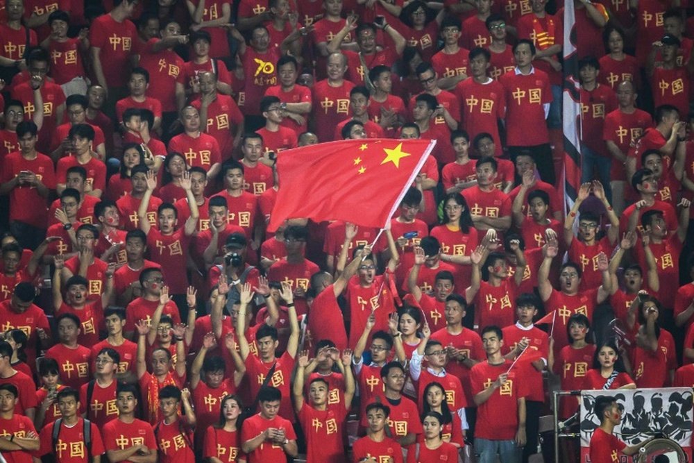 Le football obligatoire au collège en Chine. AFP