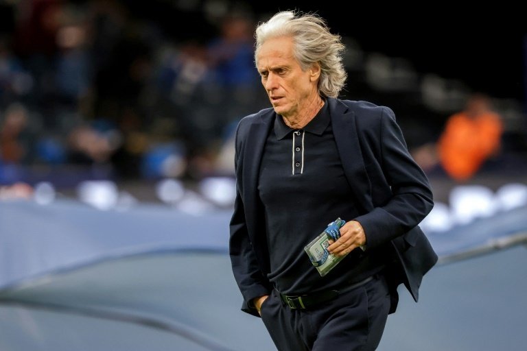 Jorge Jesus acerta sua saída do Al Hilal. AFP