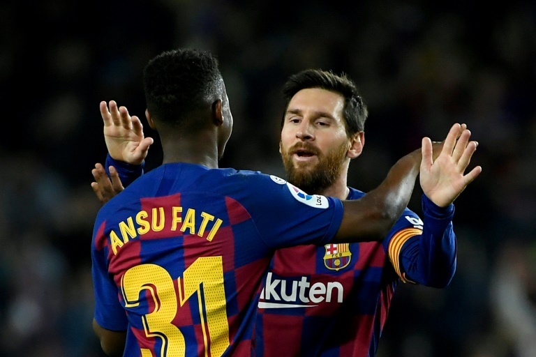Messi Ansu Fati Barcelona 2021 entrevista