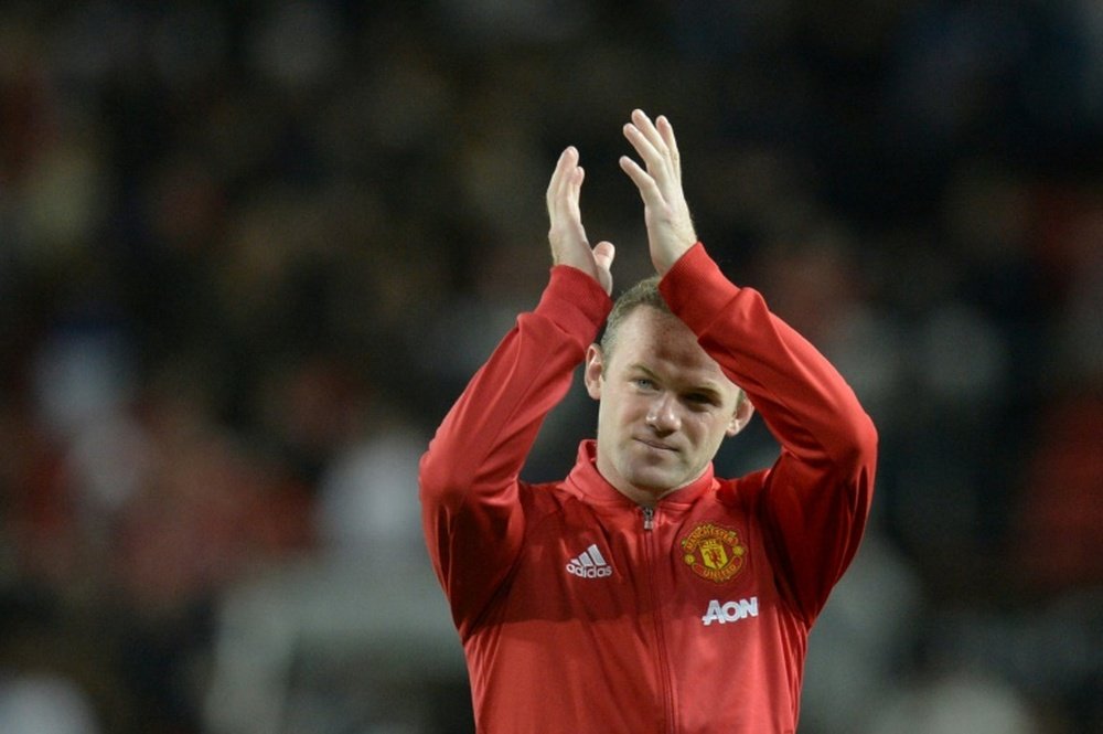 Rooney, futuro en el aire. AFP