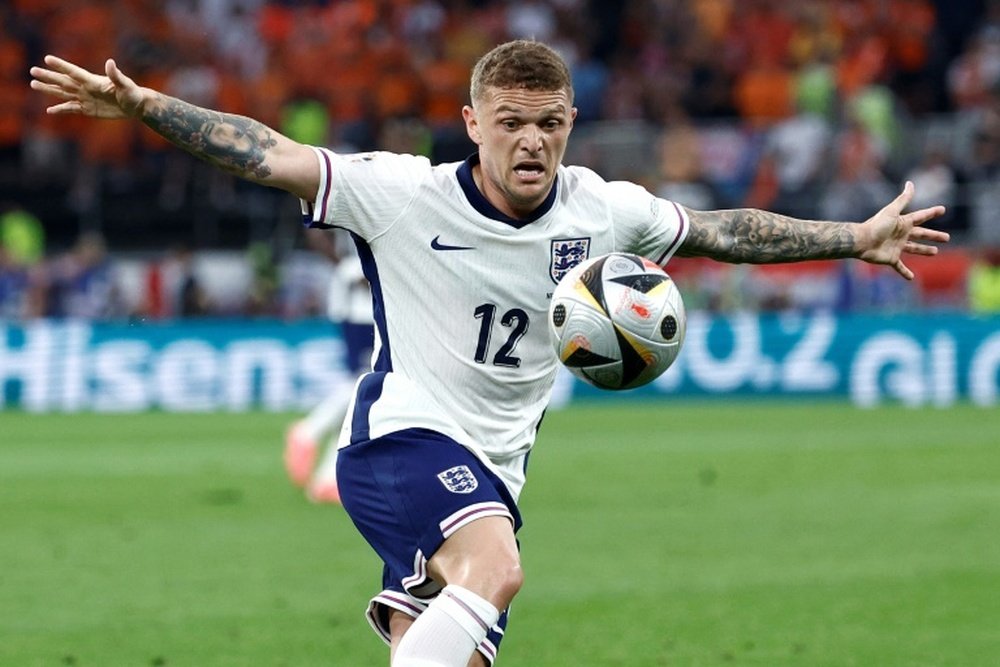 Trippier ha decidido que es hora de dejar a los 'Three Lions' a sus 33 años. AFP