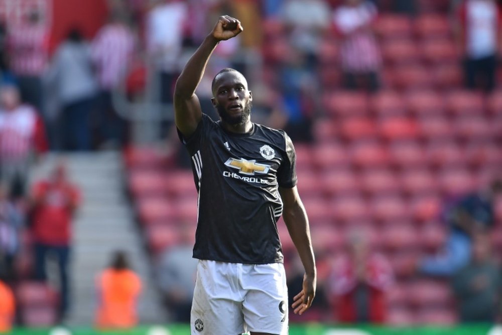 Lukaku has again called for the chant to stop. AFP