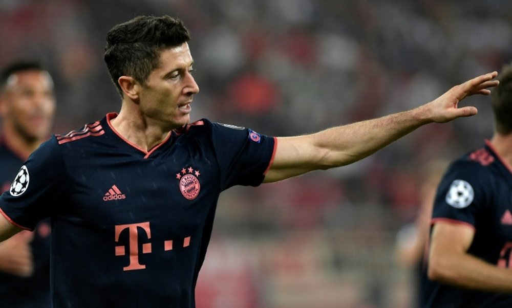 Difficult, but not impossible: Lewandowski could beat Gerd Muller's record. AFP