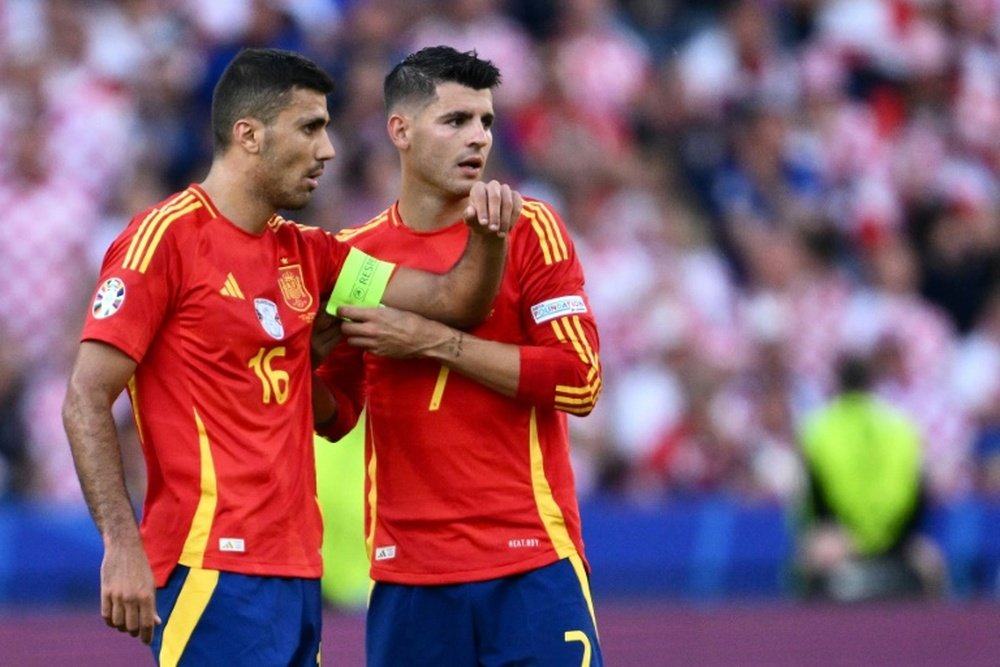 A disciplinary case has been opened against Rodrigo Hernandez and Alvaro Morata. AFP