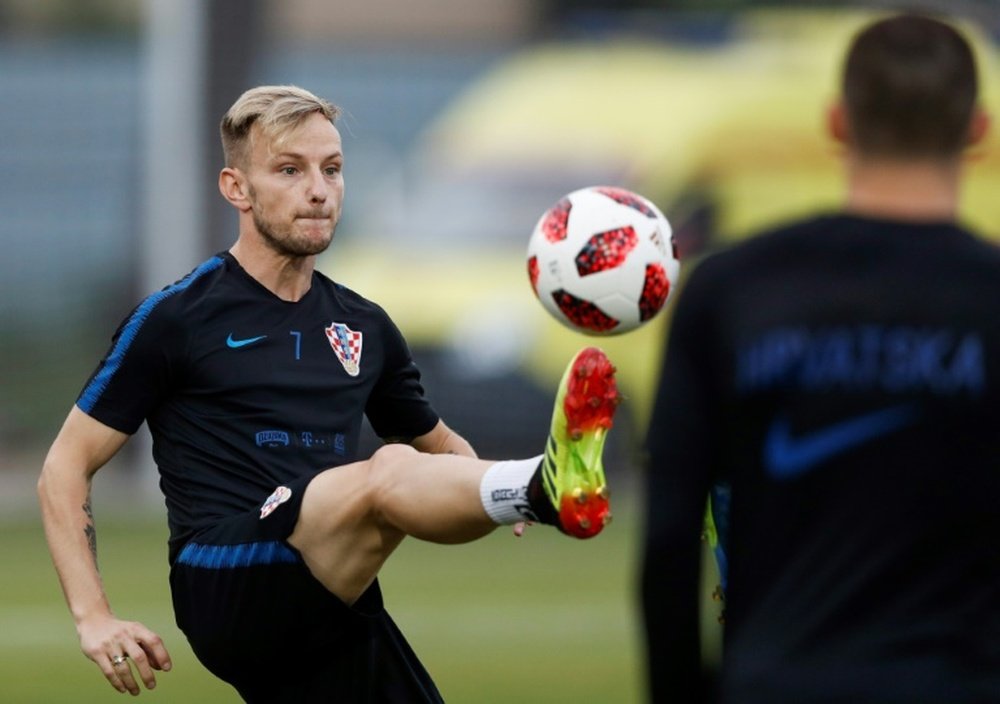 Rakitic is on the verge of becoming a world champion. AFP