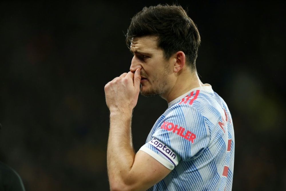 Maguire sur le licenciement de Solskjaer et l’avenir. AFP