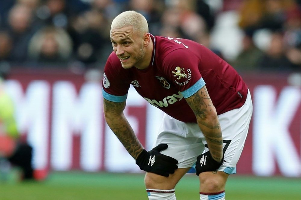 El West Ham se cierra en banda y Arnautovic pide el 'transfer request'. AFP