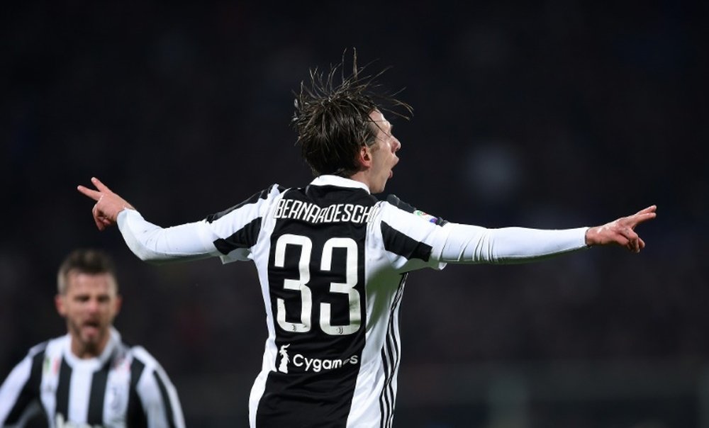 A knee injury looks set to rule Bernardeschi out of UCL second leg with Spurs. AFP