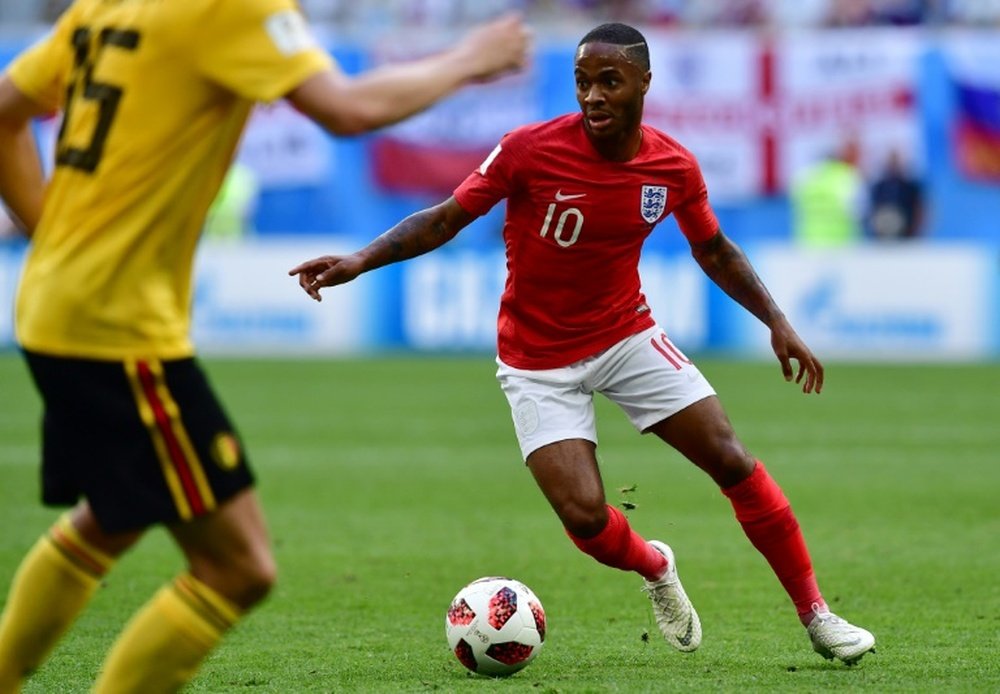 Raheem Sterling is the closest that England have to a game-changer. AFP