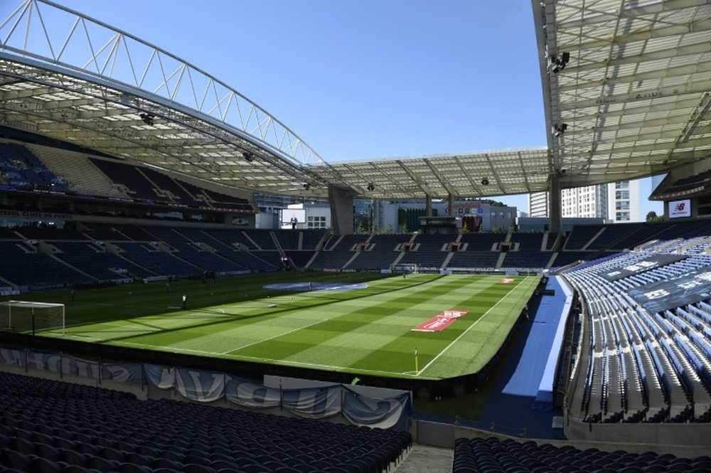 A Porto fan was stabbed to death after his team won the league title. AFP