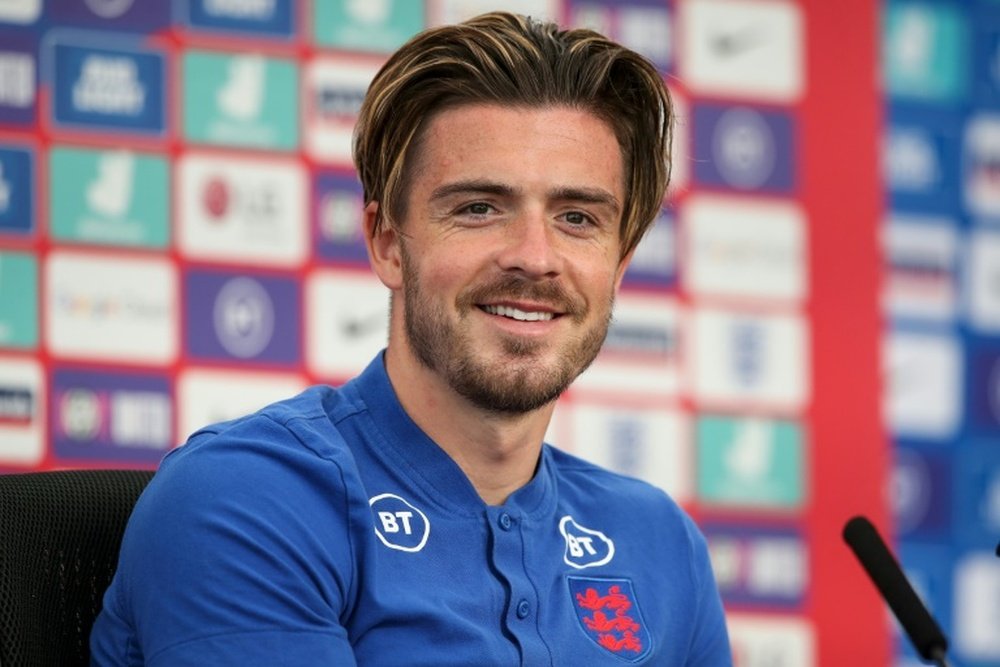 Grealish absent de l'entraînement de l'Angleterre. AFP