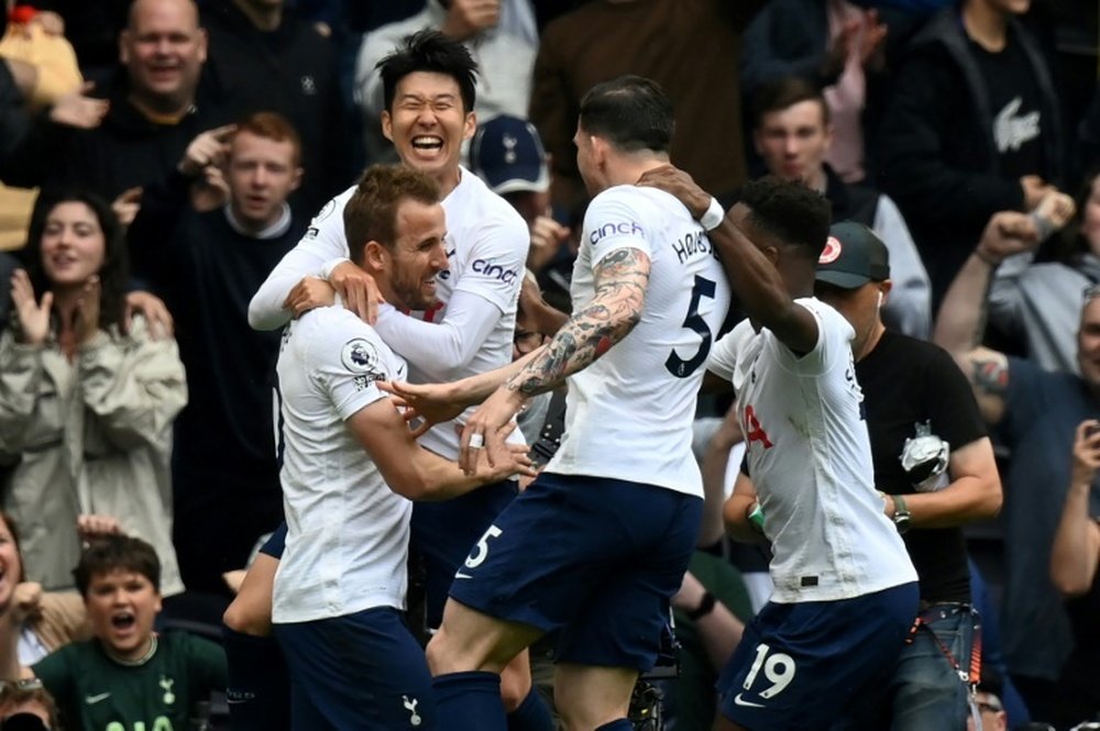 Tottenham secured their Champions League place for next season. AFP