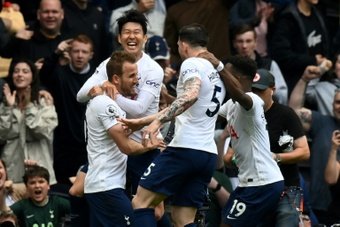 Tottenham secured their Champions League place for next season. AFP