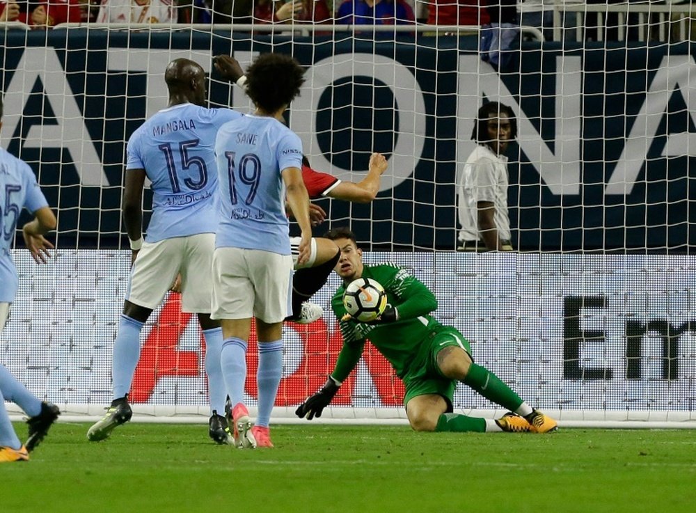 Goleiro está em destaque no time 'citizen'. AFP