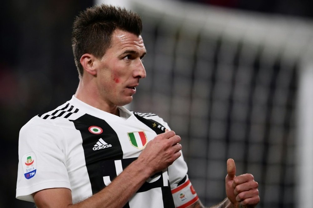 Mandzukic suena para incorporarse al Everton. AFP