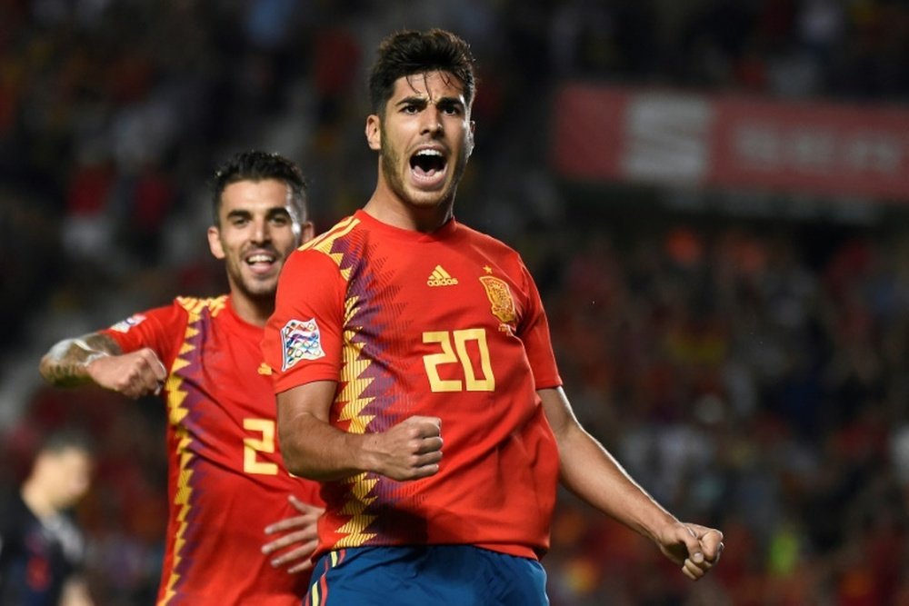 Asensio is in Spain's squad to face the Netherlands. EFE