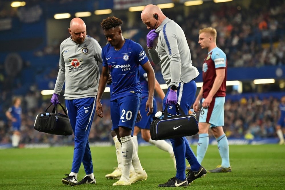 Bayern will go for Hudson-Odoi despite serious injury. AFP