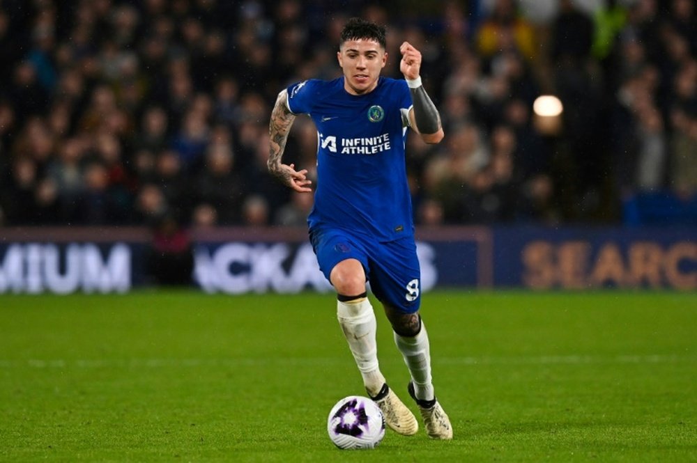 Chelsea have begun disciplinary proceedings against midfielder Enzo Fernandez. AFP