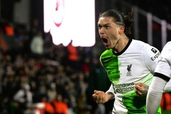 Darwin Nunez's brace brought Liverpool within sight of the Europa League quarter-finals as they clinched a 5-1 win in the first leg of the last-16 phase at Sparta Prague on Thursday.