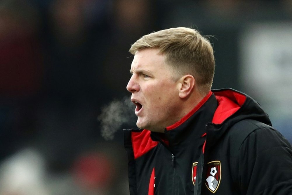 Eddie Howe said it was a 'weird' game. AFP