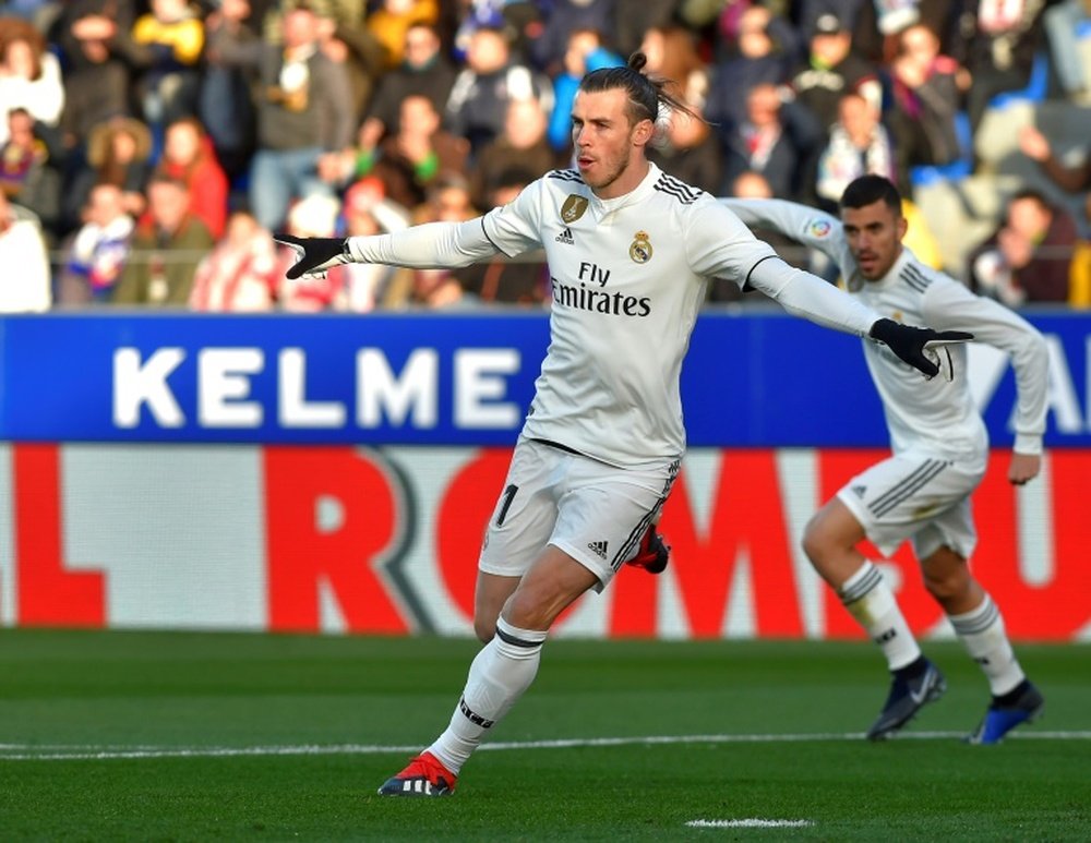 Bale volvió a entrenar con total normalidad. AFP
