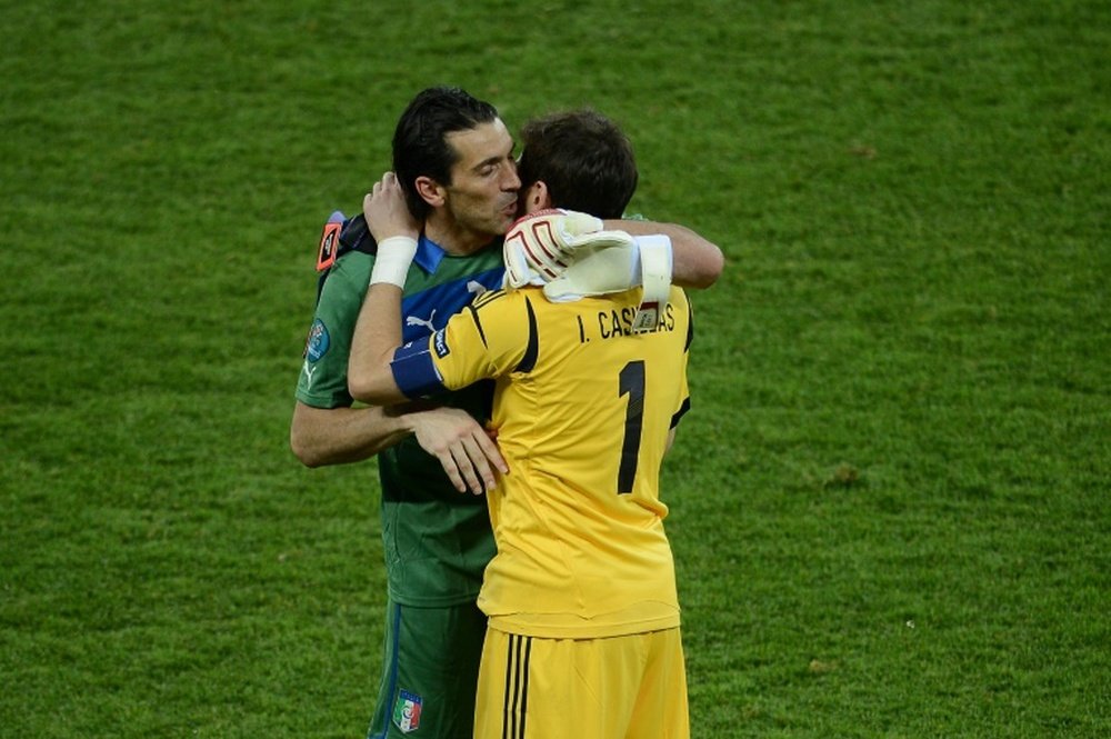 Casillas and Buffon will renew a rivalry going back almost two decades when Porto host Juve. AFP
