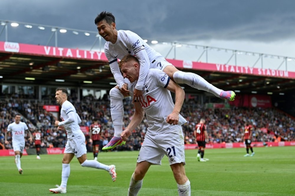 Les Spurs de Tottenham continuent leur série de 4 victories de suite. AFP