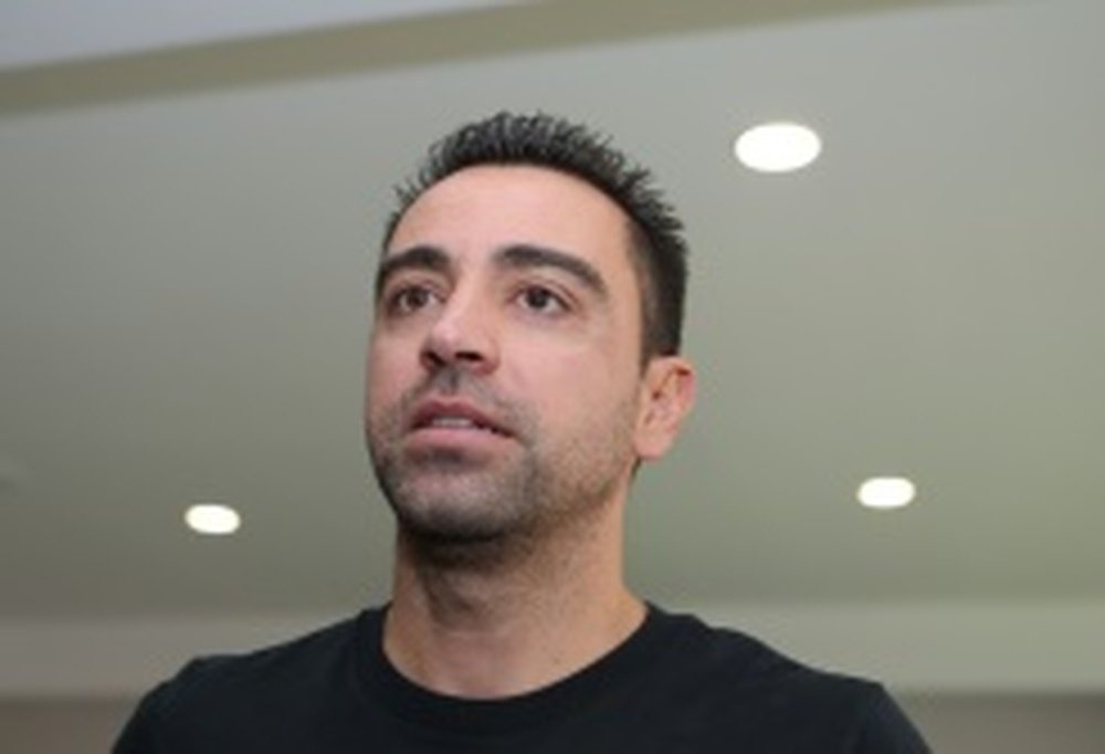Xavi Hernández passe une formation d'entraîneur. AFP