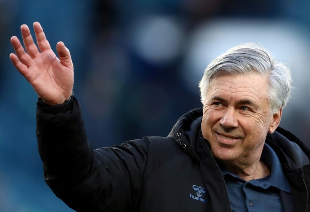 Ancelotti, ne se voit pas autre part. AFP