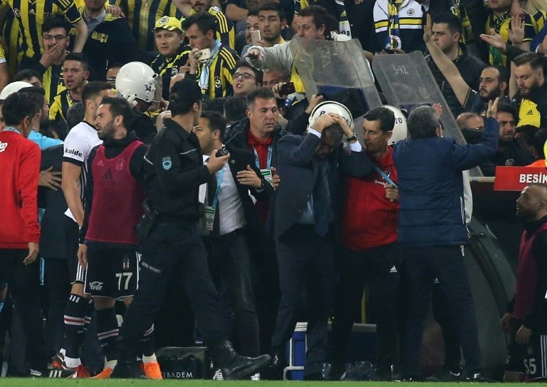 'The night football died' - Turkey in shock after Besiktas manager is hospitalised