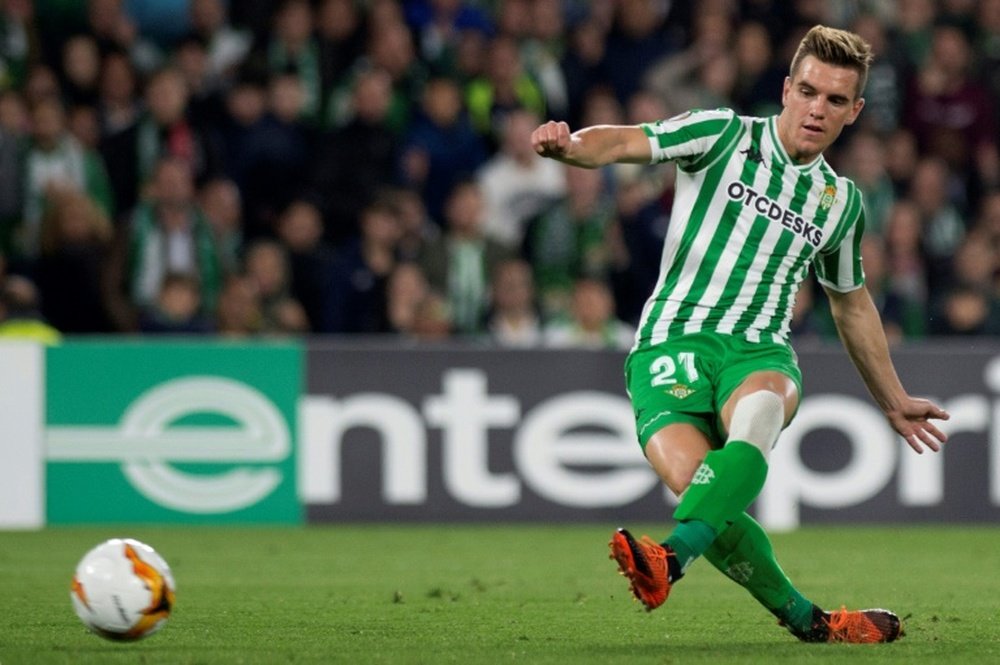 Giovani Lo Celso scored 5 Europa League goals this season. AFP