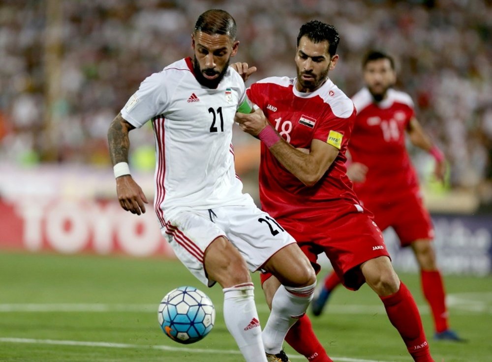 Syria have earned a spot on the World Cup play-offs. AFP