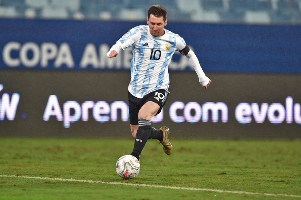 Argentina pasó por encima de Bolivia (1-4). AFP