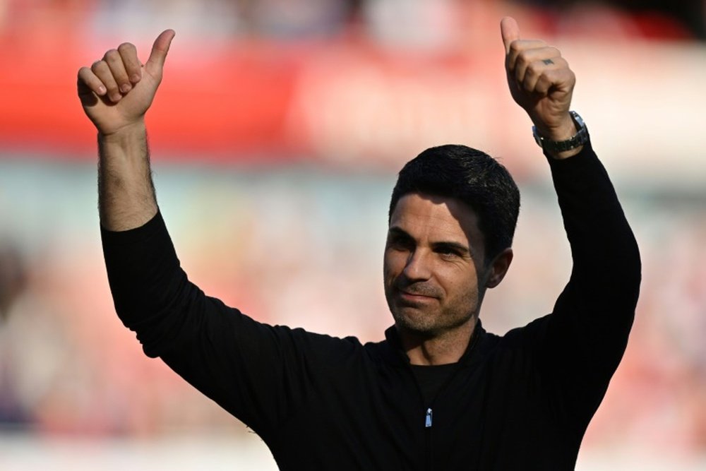 Mik Arteta discussed his team following the MLS All-Stars win. AFP