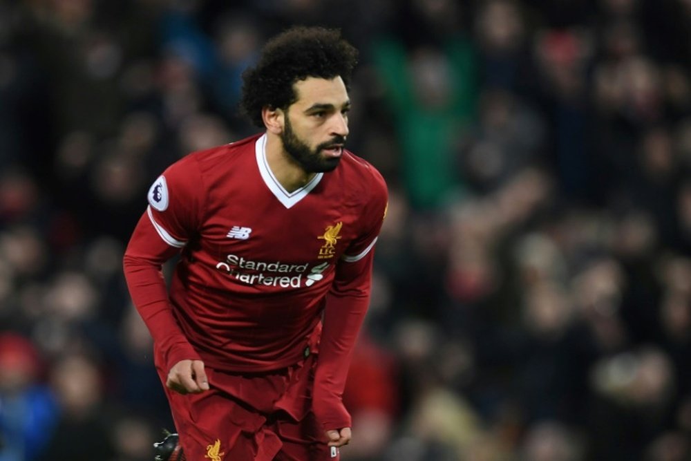 Salah will face off against former side Roma. AFP
