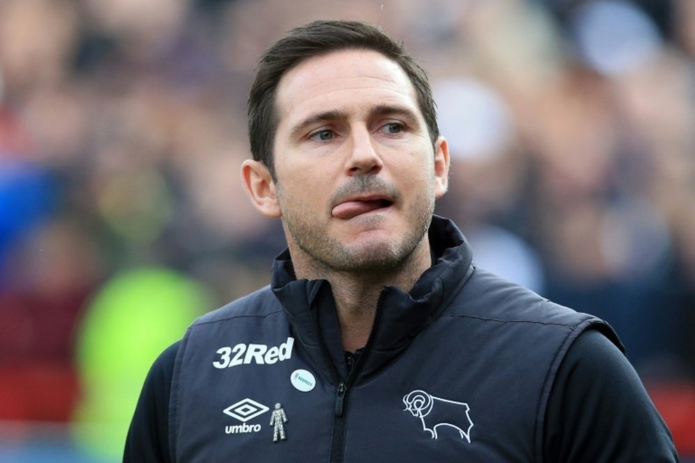 El Derby County hizo una última propuesta a Lampard. AFP