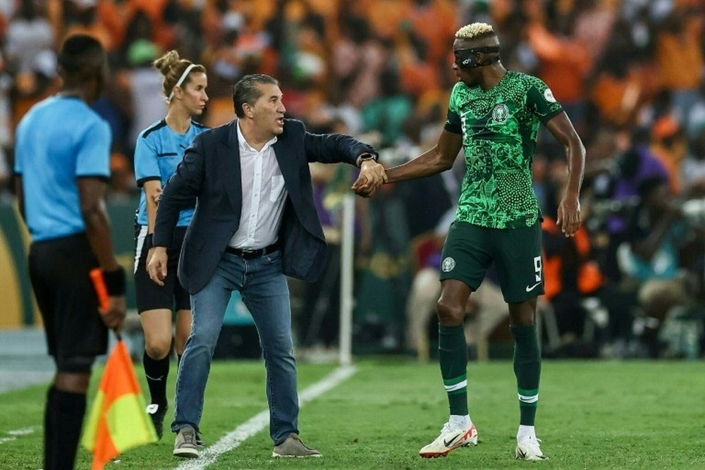 Nigeria v Libya, matchday 3, Africa Cup of Nations qualifiers, 11/10/2024, possible lineups. AFP