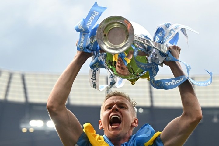 Zinchenko could end up becoming an Arsenal player. AFP
