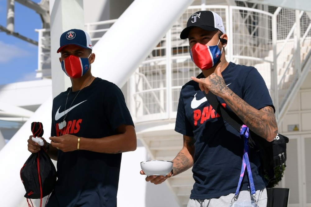 Thiago Silva affiche son soutien à Neymar. Capture/Instagram/thiagosilva