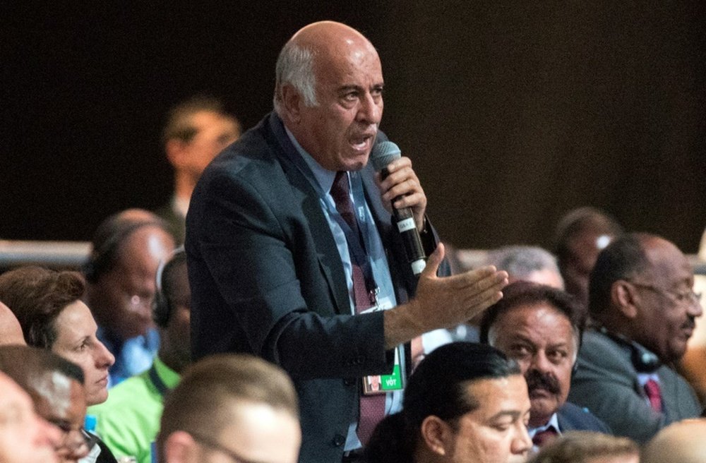 Rajoub is urging Messi not to play in Jerusalem. AFP