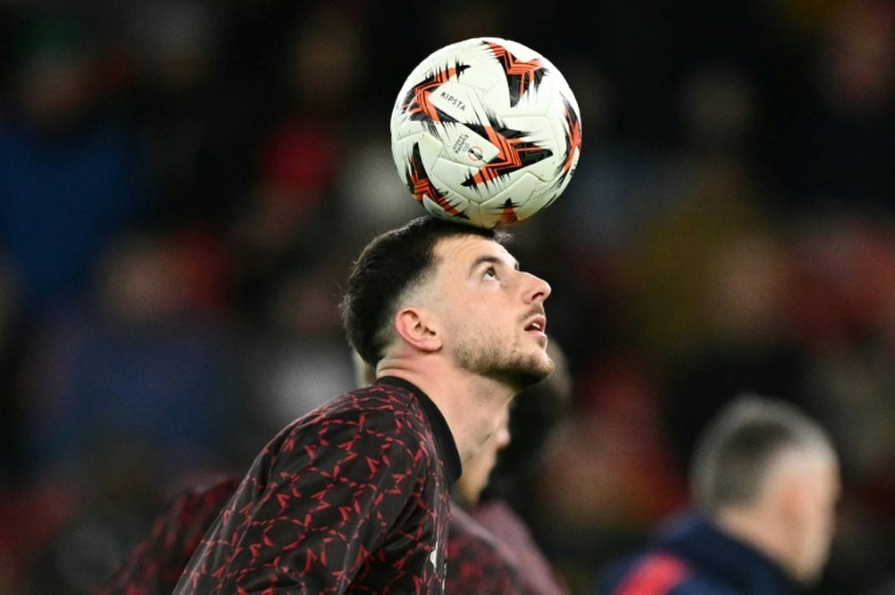 Mount will not be ready to play against Real Sociedad on Thursday. AFP