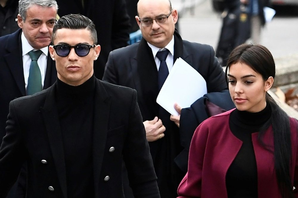 Cristiano Ronaldo annonce le décès de son fils à la naissance. AFP