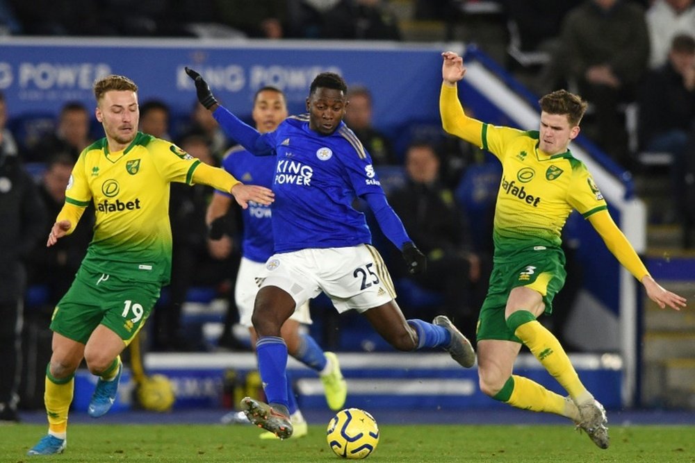 Ndidi, objetivo del PSG para el centro del campo. AFP