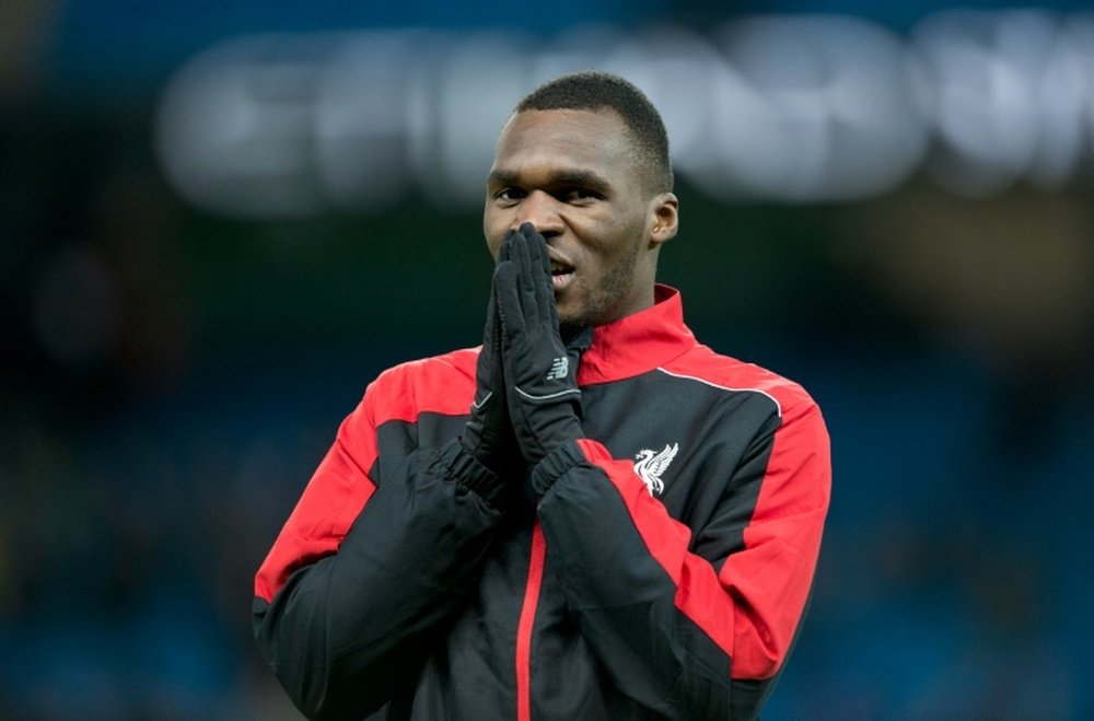Christian Benteke joined Liverpool for a fee of £32 million transfer from Aston Villa. AFP