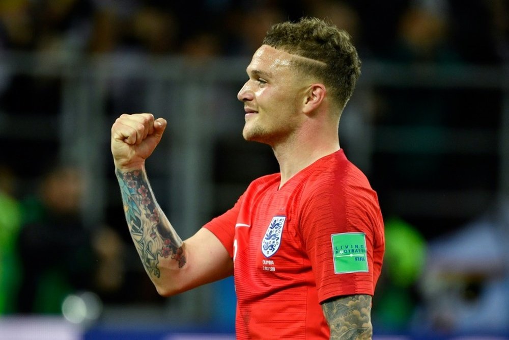 Trippier is very close to signing a contract with Atletico. AFP