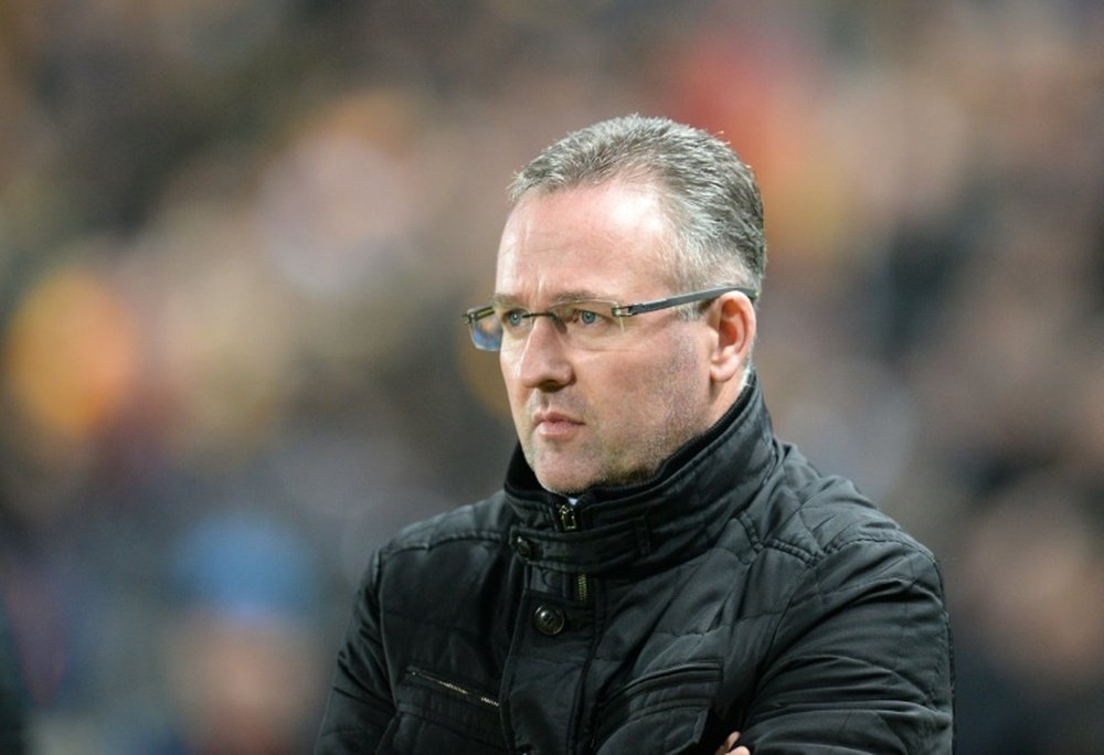 Lambert's side secured an important point against Leicester. AFP